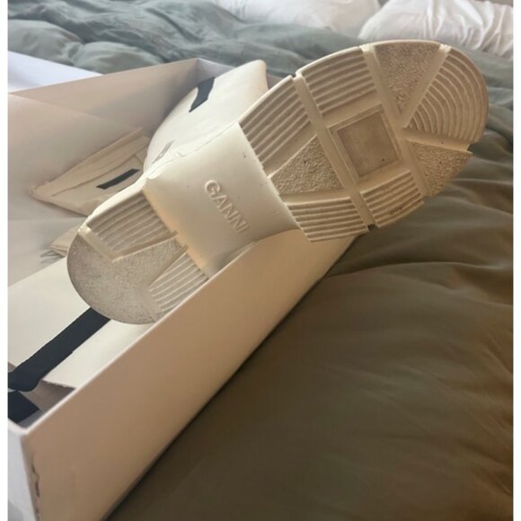 GANNI Recycled Rubber Lug Sole Country Boot - Picture 3 of 5